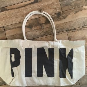 Pink Victoria secret tote bag